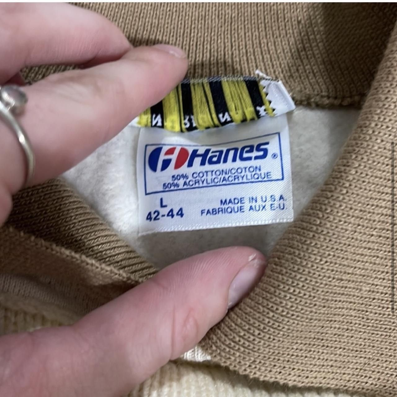 Hanes × Vintage Vintage Collared Horse Crewneck Size L / US 10 / IT 46 - 5 Thumbnail