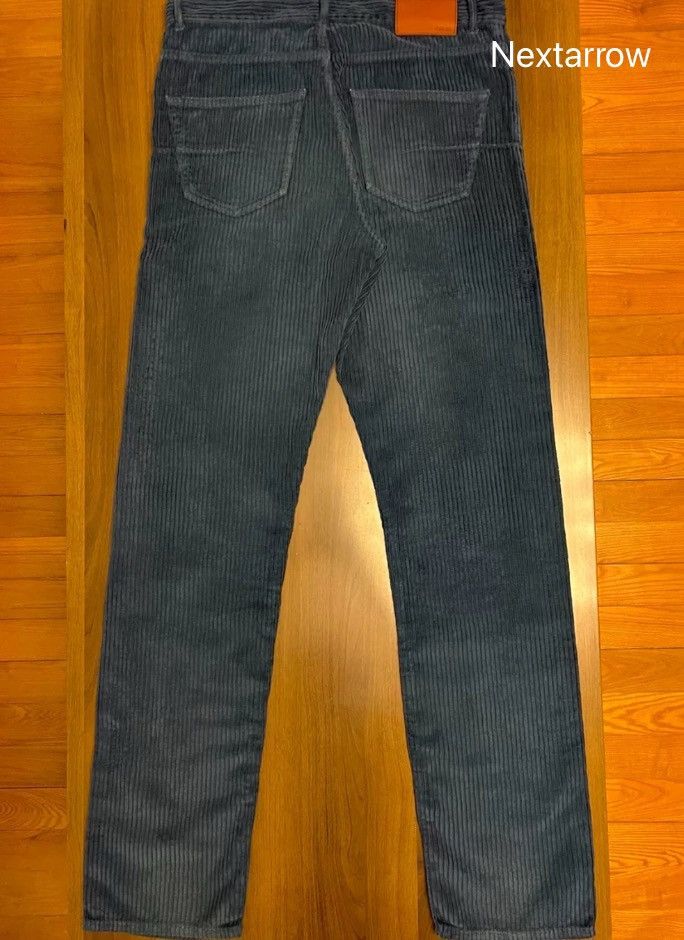 Dior Dior 20ss dark blue corduroy leg pants2410-Nextarrow Size US 31 - 2 Thumbnail