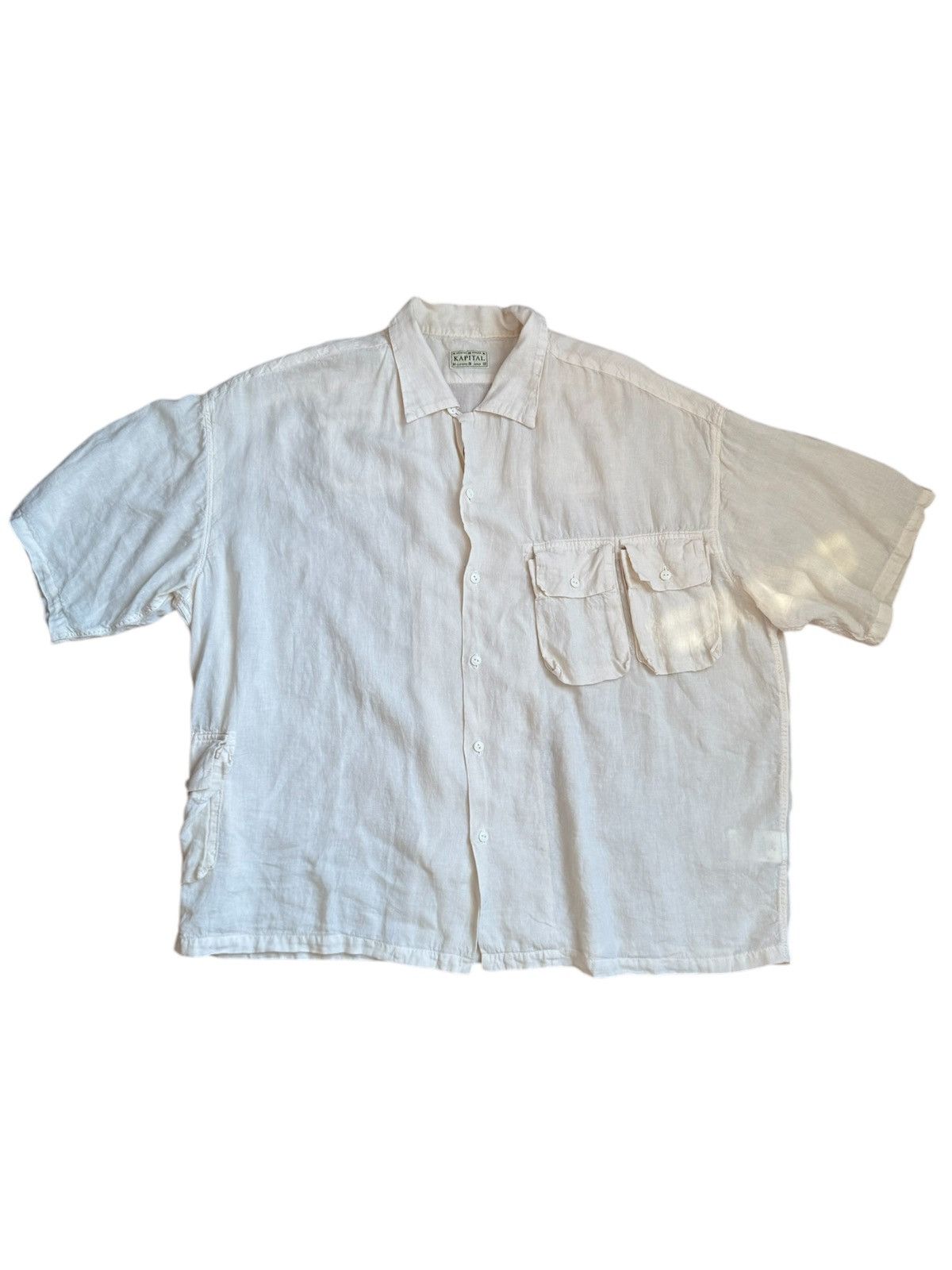 Kapital Linen Kapital pockets shirt Size US L / EU 52-54 / 3 - 1 Thumbnail