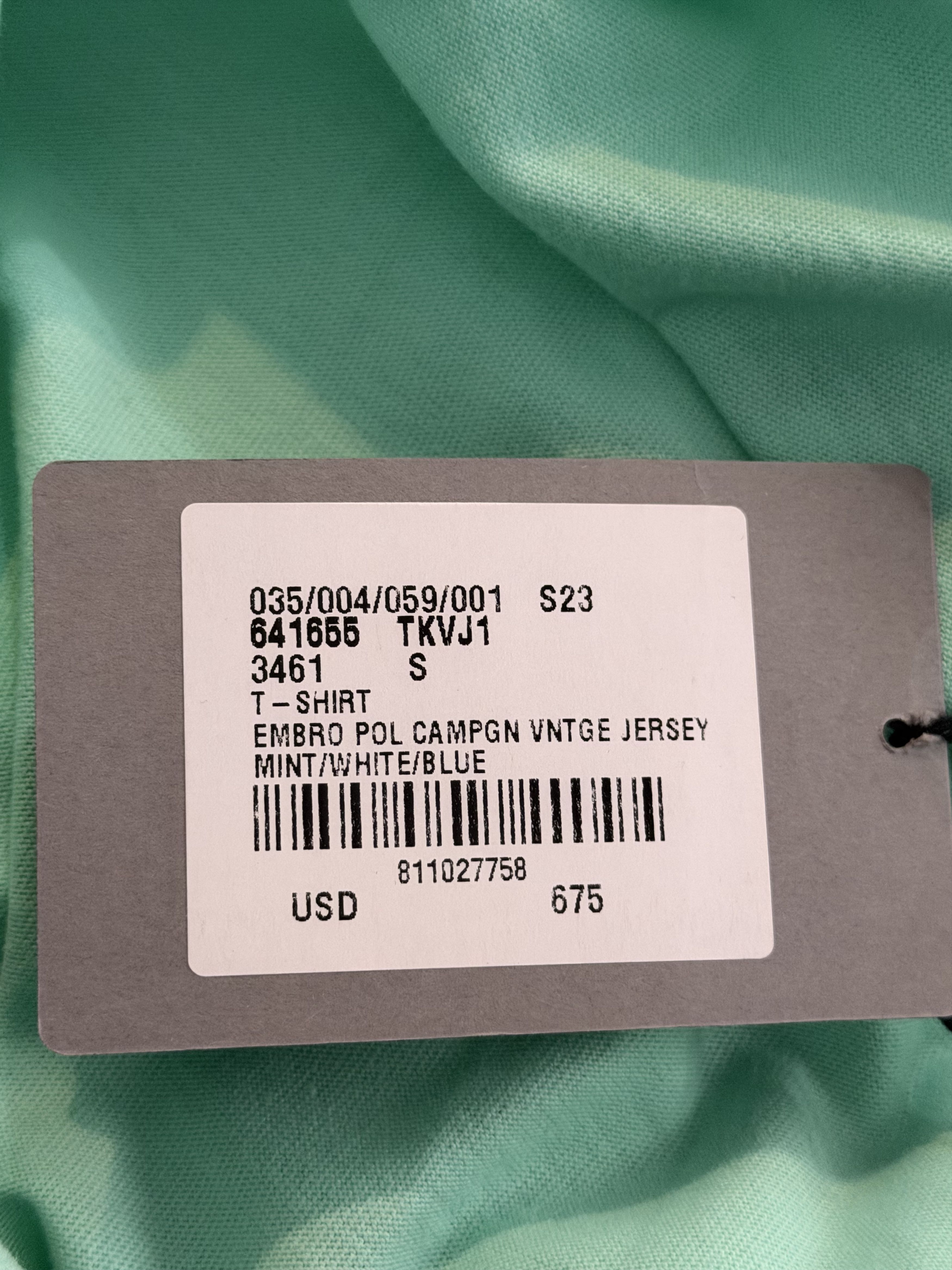 Balenciaga Balenciaga Political Campaign Oversized Tee (Teal) Size US S / EU 44-46 / 1 - 4 Thumbnail