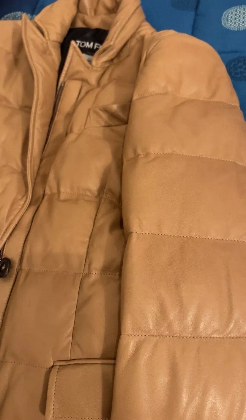 Tom Ford Tom Ford blazer Puffer jacket soft nappa leather Size S / US 4 / IT 40 - 14 Thumbnail
