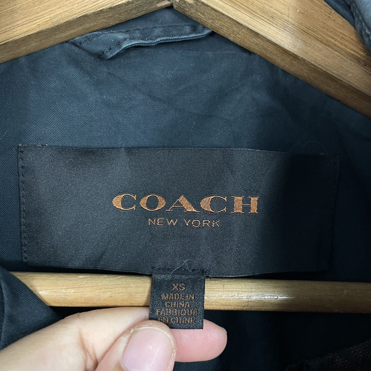Coach Coach Double Breasted Trench Coat Size XS / US 0-2 / IT 36-38 - 15 Thumbnail
