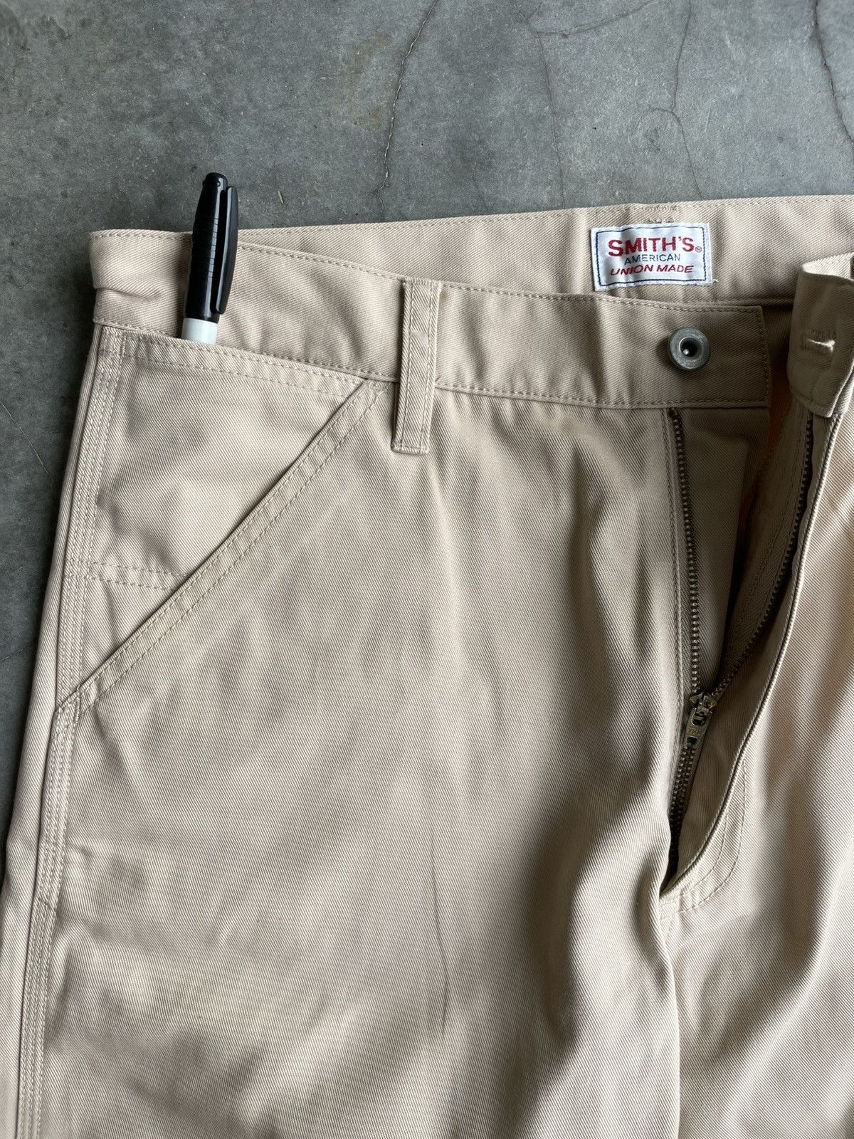 Smith's American × Vintage VTG Canvas Work Pant by Smith's American Union Made Size US 32 / EU 48 - 4 Thumbnail
