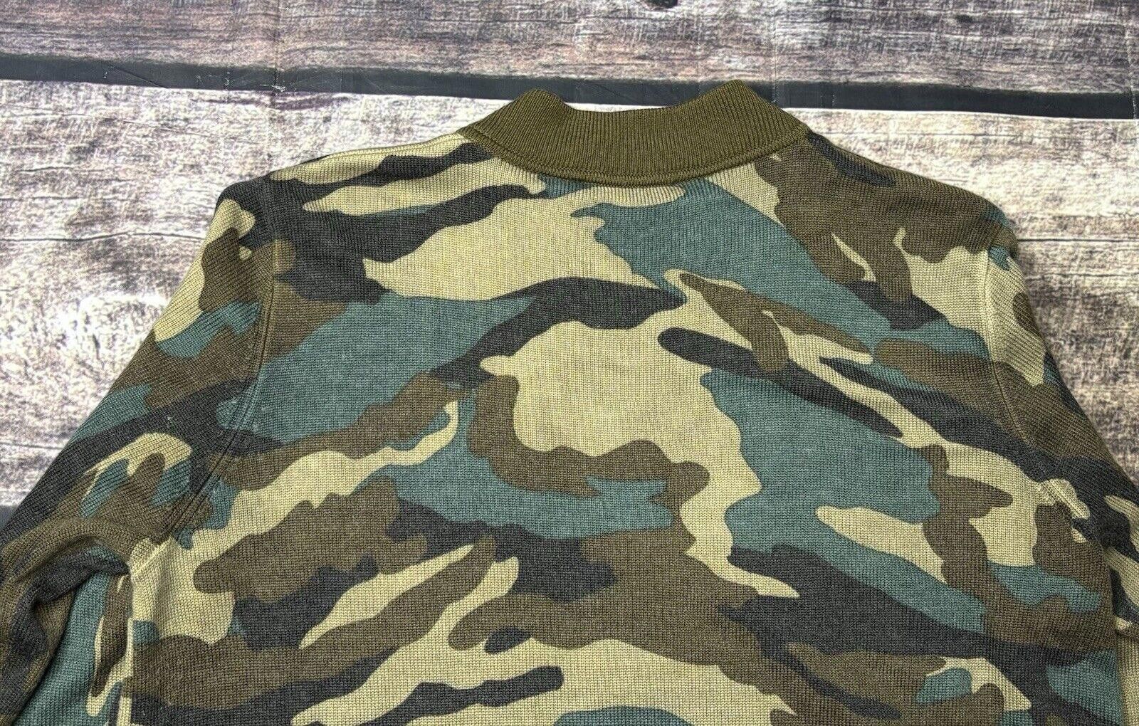 J.Crew J Crew Cardigan Sweater Women's Small Camo Wool Blend Size S / US 4 / IT 40 - 8 Thumbnail