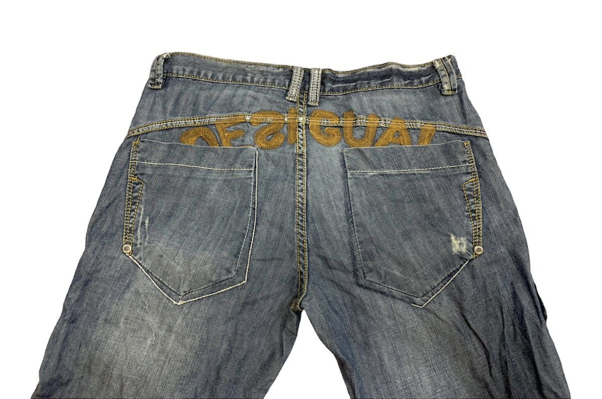 Desigual × Japanese Brand DESIGUAL FLARED MULTIPOCKET STYLISH DENIM Size US 33 - 3 Thumbnail