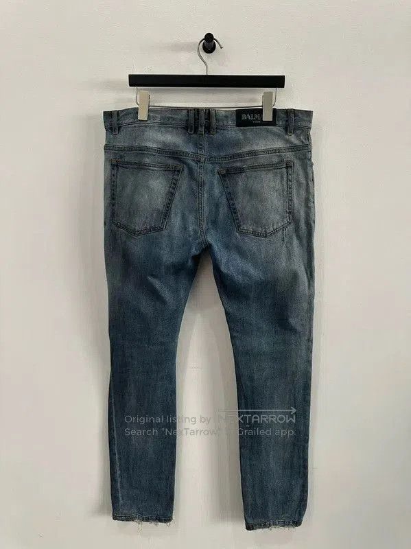 Balmain Balmain Men's Casual Denim Pants in Blue . Size US 34 / EU 50 - 2 Thumbnail