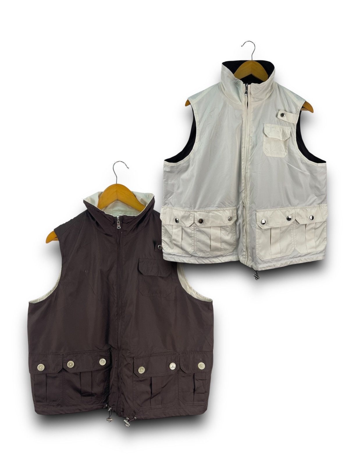 Ralph Lauren Ralph Lauren Tactical Multipocket Jacket Vest Reversible Size US XL / EU 56 / 4 - 1 Thumbnail