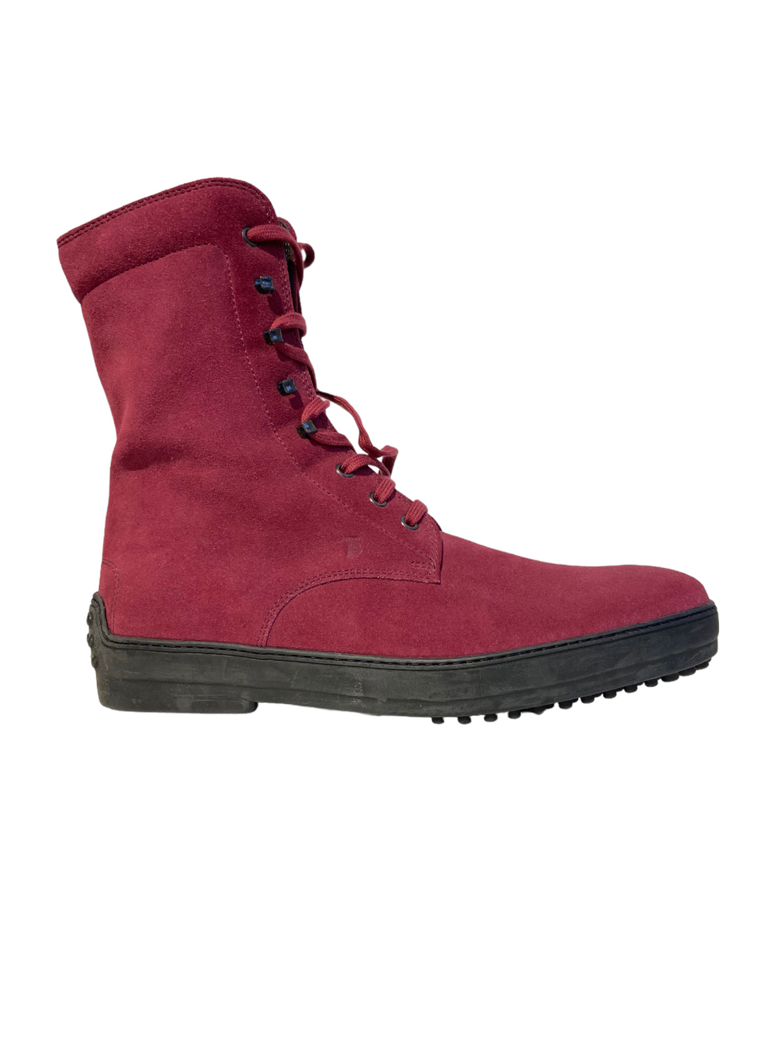 Tod's TOD'S suede lace-up ankle boots Size US 9.5 / EU 42-43 - 1 Thumbnail