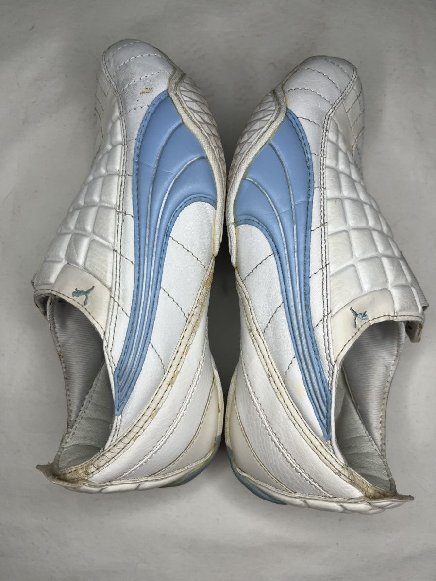 Puma 🔥RARE Puma Budoka 00's Leather Y2K Slip On Sneakers Mostro Size US 6.5 / IT 36.5 - 7 Thumbnail