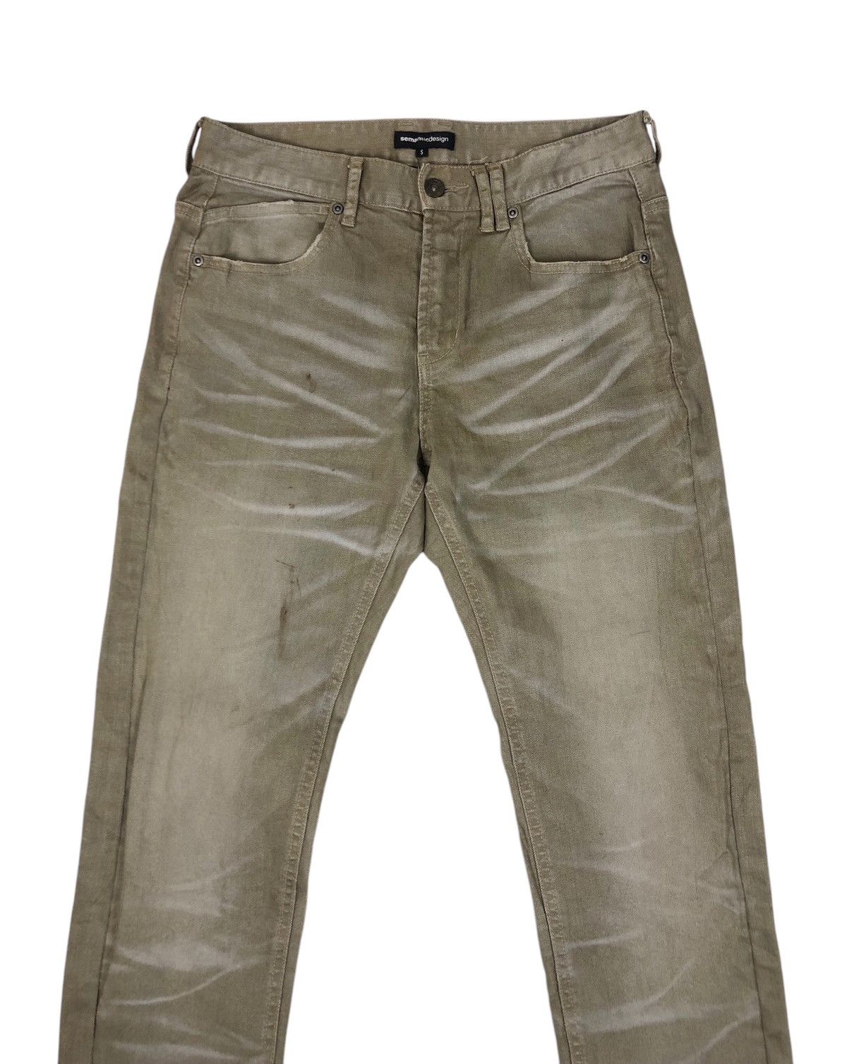 semanticdesign Semantic Design Rusty Washed Pants Size US 29 - 3 Thumbnail
