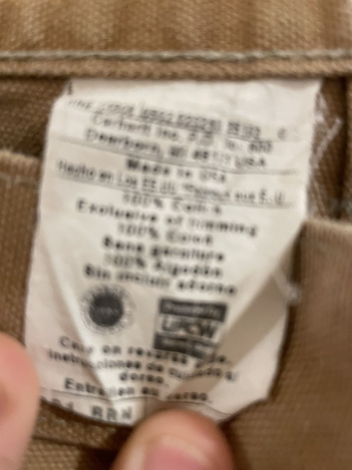 Carhartt × Vintage CARHARTT Y2K DOUBLE KNEE CARPENTER PANTS Size US 36 / EU 52 - 4 Thumbnail