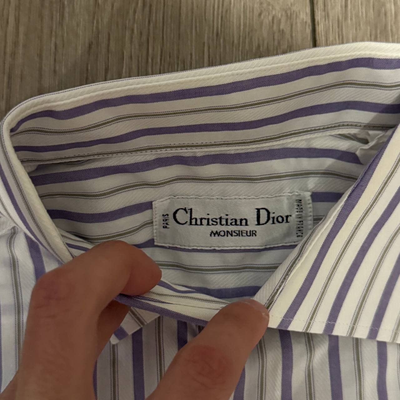 Christian Dior Monsieur christian dior monsieur button up shirt striped Size M Size US M / EU 48-50 / 2 - 5 Thumbnail