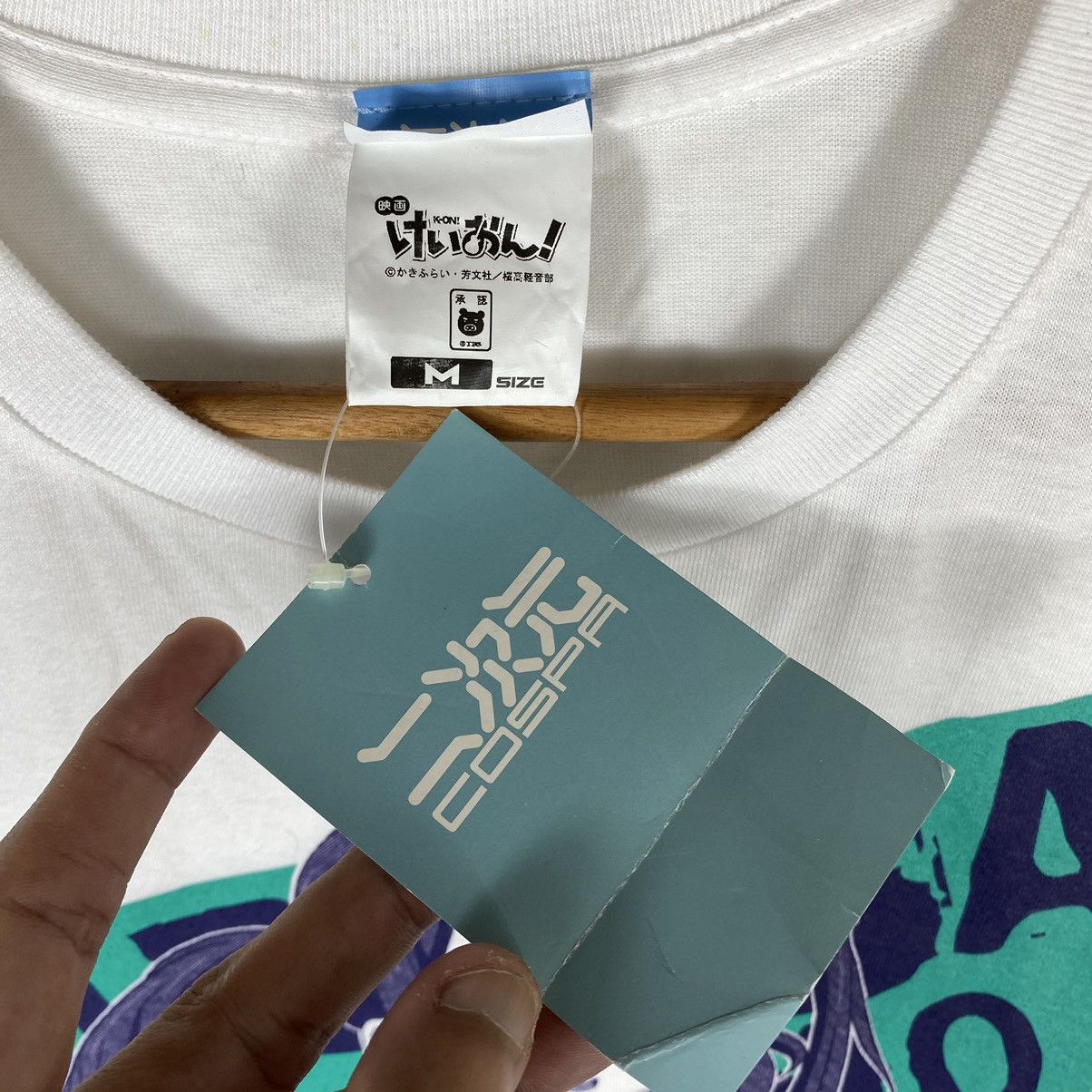 Anime × Vintage Vintage K-ON AZUSA NAKANO Anime Manga Graphic Cospa Tee Size US M / EU 48-50 / 2 - 9 Thumbnail
