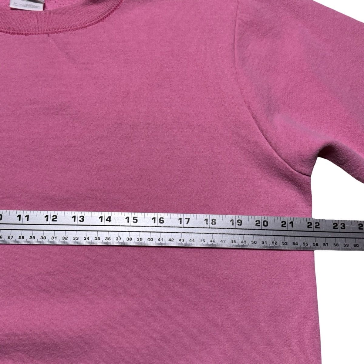 Gildan Vintage Y2K Gildan Pink Pullover Sweatshirt Women's M Size M / US 6-8 / IT 42-44 - 4 Thumbnail