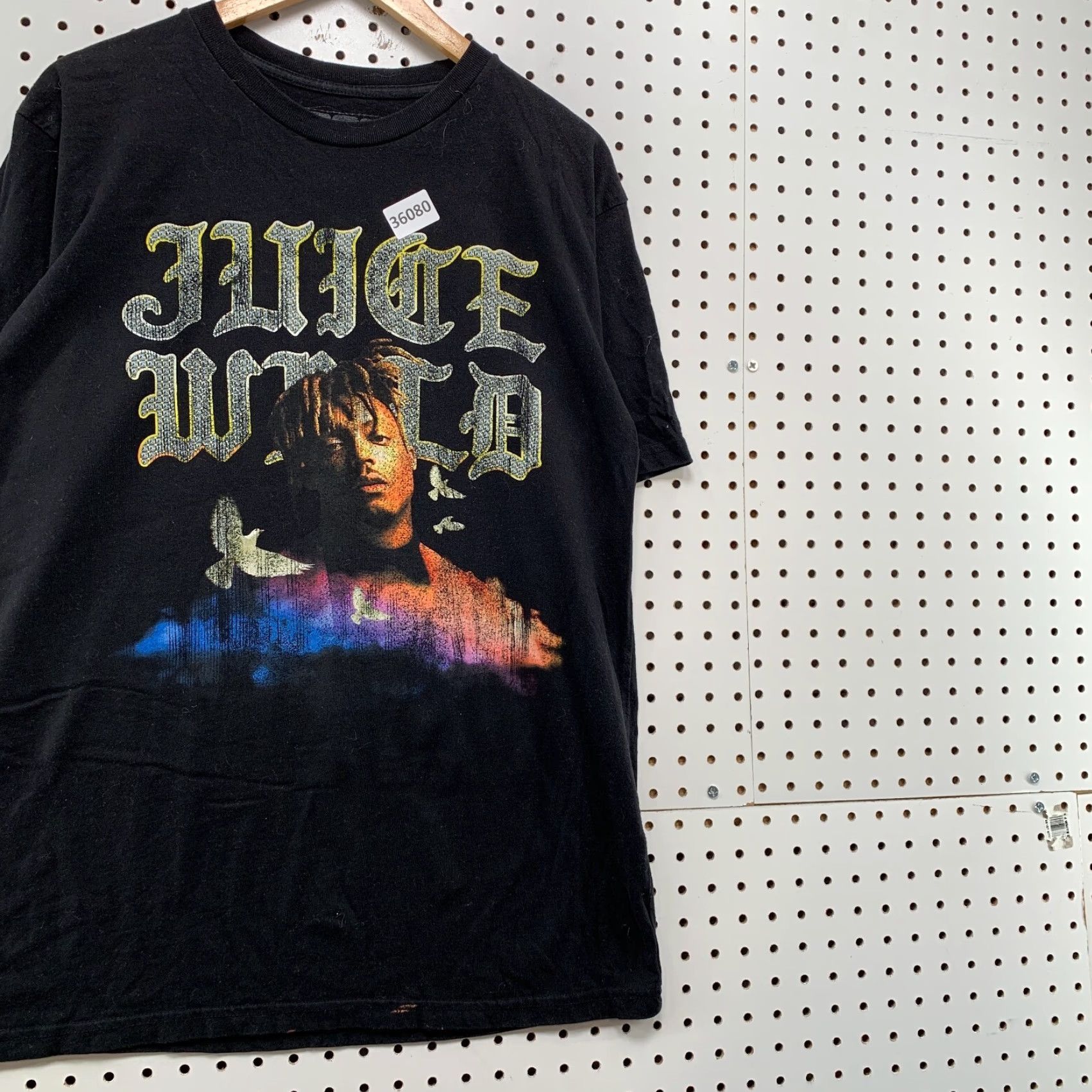 Vintage 999 Juice Wrld Shirt Mens Large Black Hip Hop Tee Short Sleeve 21x29 Size US L / EU 52-54 / 3 - 4 Thumbnail