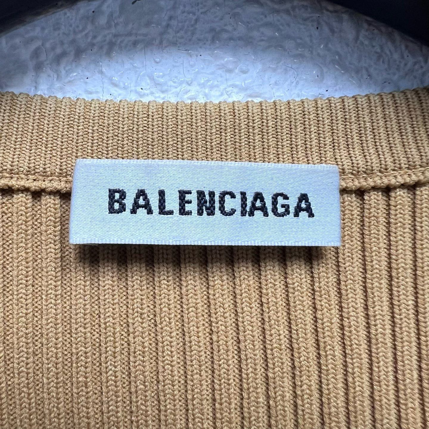 Balenciaga Balenciaga Bullet-screen patterned knitted cardigan jacket Size M / US 6-8 / IT 42-44 - 3 Thumbnail