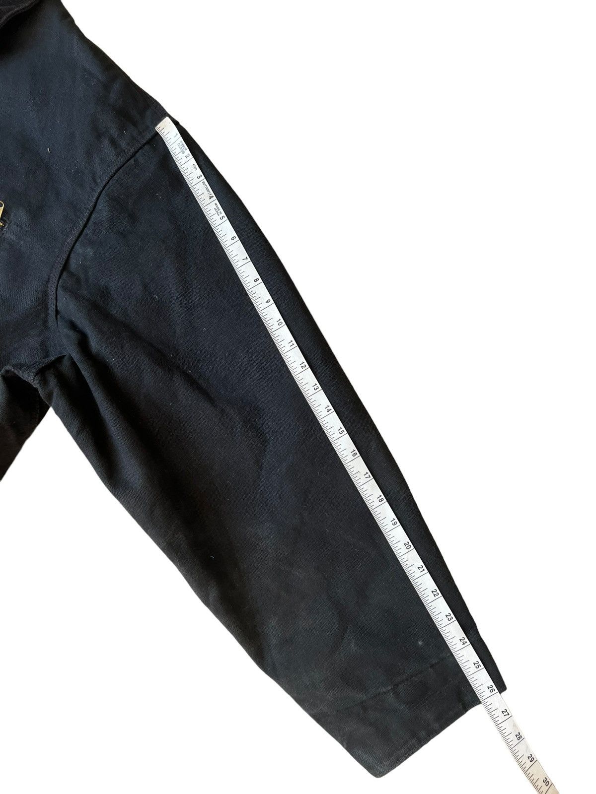 Carhartt Vintage 90s Carhartt Detroit Dusty Black Denim Jacket XXL Size US XXL / EU 58 / 5 - 4 Thumbnail