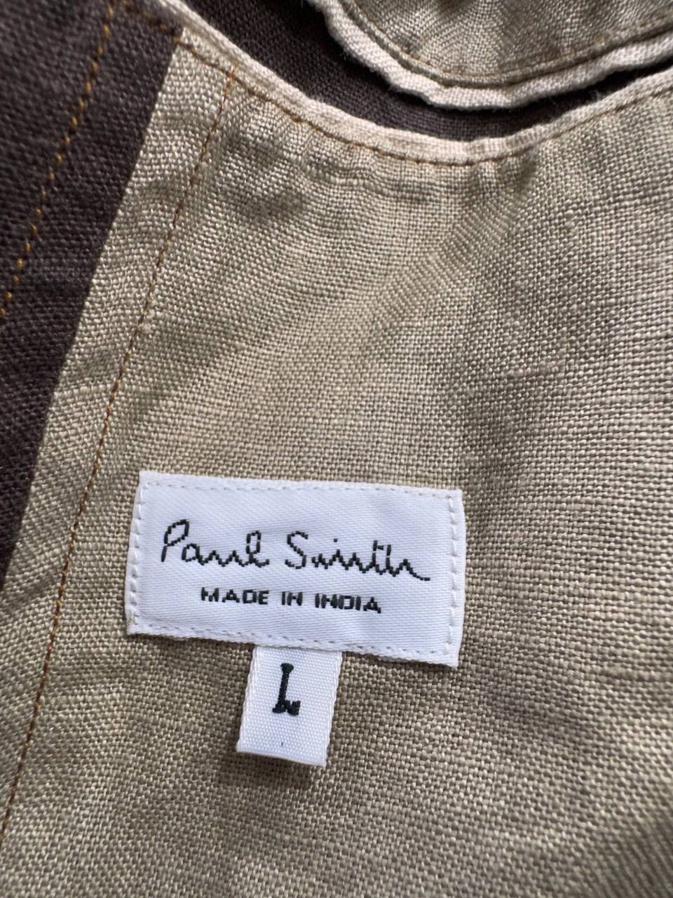 Paul Smith Paul Smith Designer Linen Blazer Jacket Size 40R - 19 Thumbnail