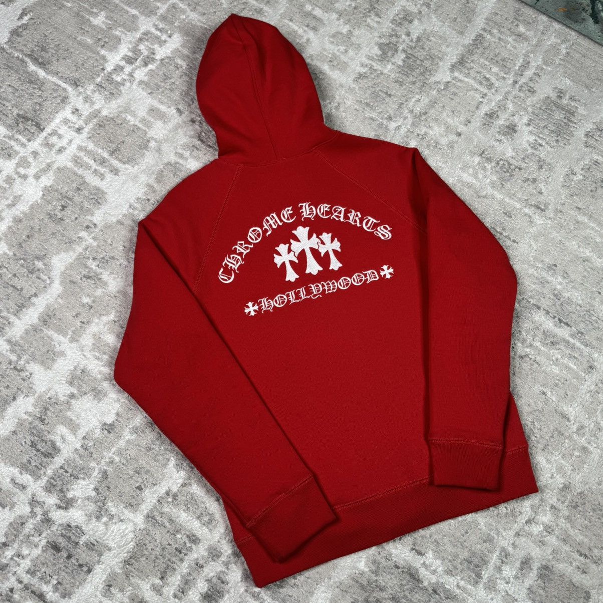 Chrome Hearts King taco triple cross embroidered zip up hoodie Size US M / EU 48-50 / 2 - 9 Thumbnail