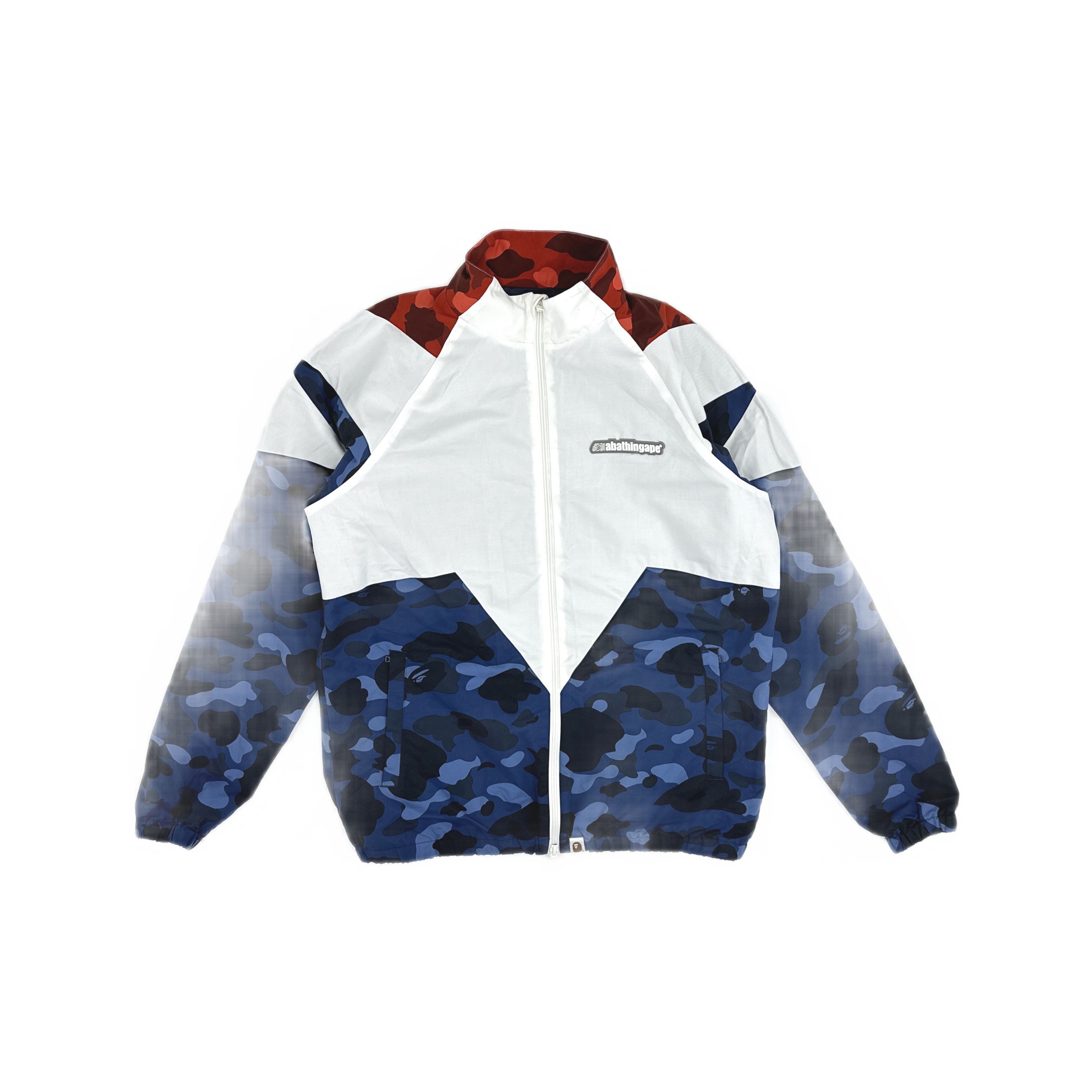 Bape × KidSuper BAPE X KIDSUPER PATCHWORK TRACK JACKET | Grailed