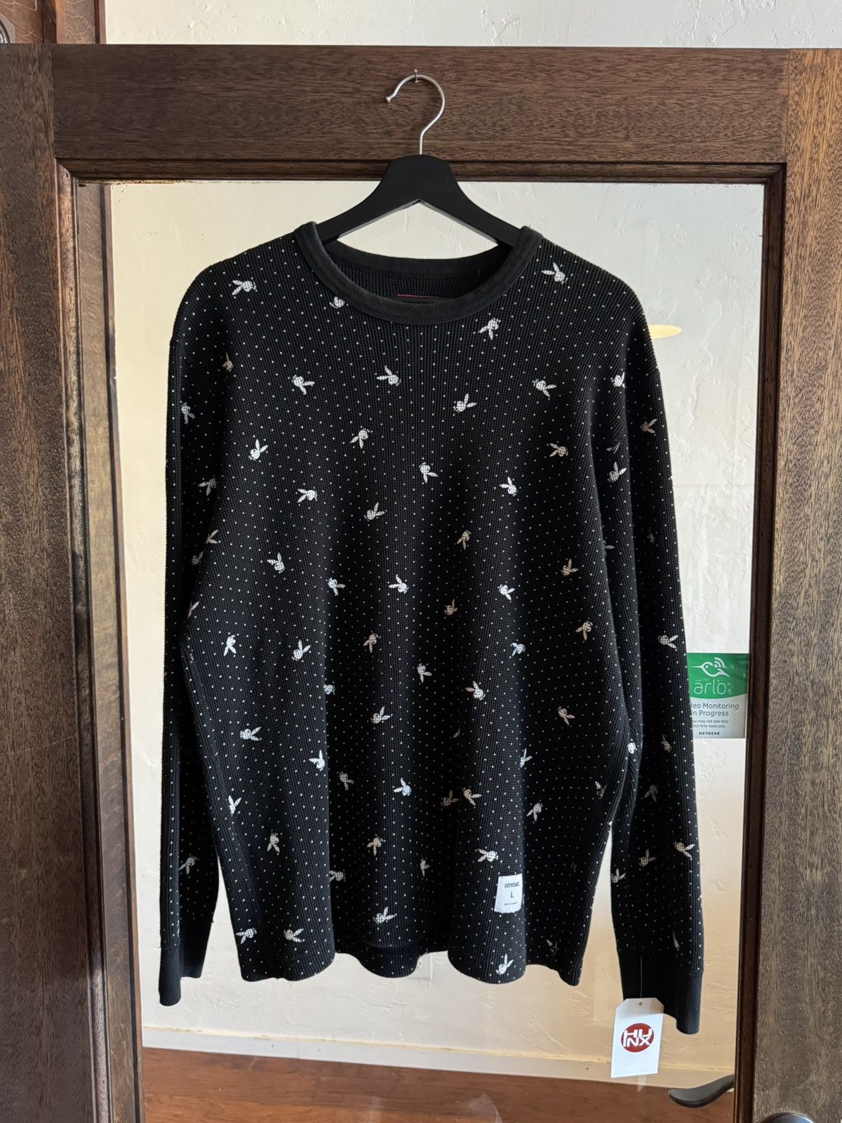 Supreme Supreme Playboy Thermal Long Sleeve Size US L / EU 52-54 / 3 - 2 Thumbnail