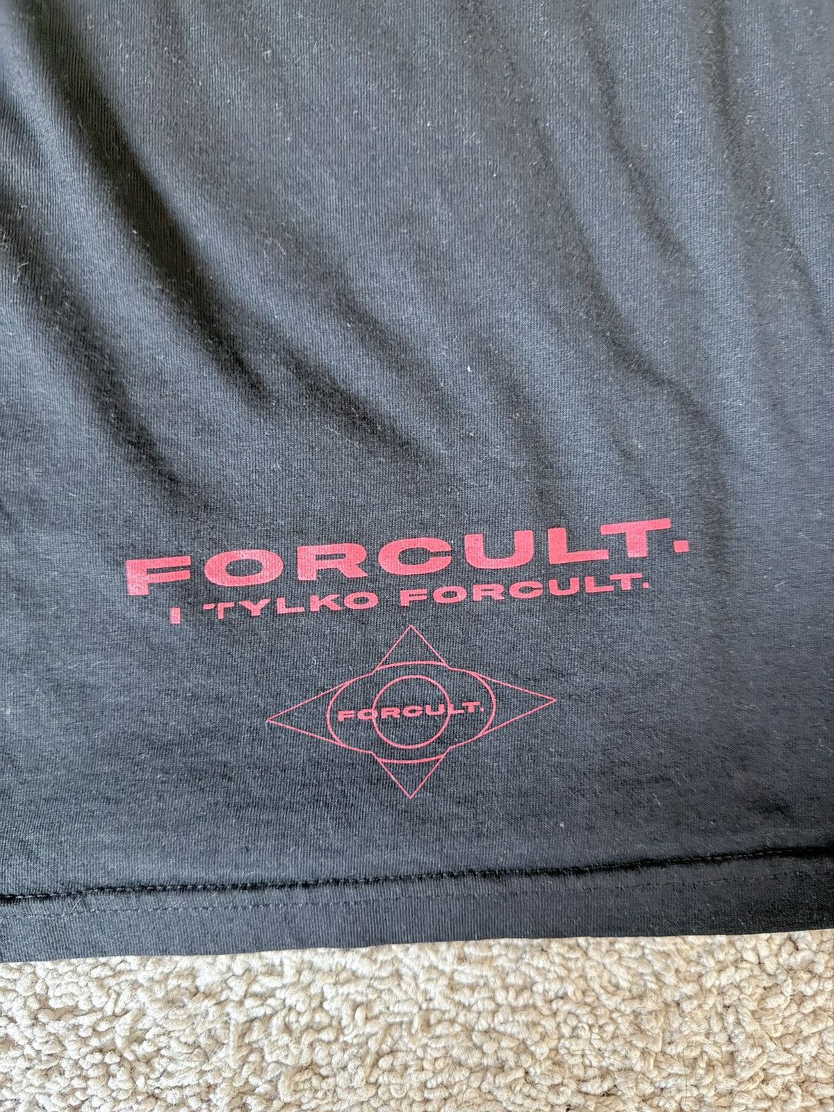 Anonymous Club × Playboi Carti Forcult hybrid tee jersey Size US M / EU 48-50 / 2 - 5 Thumbnail