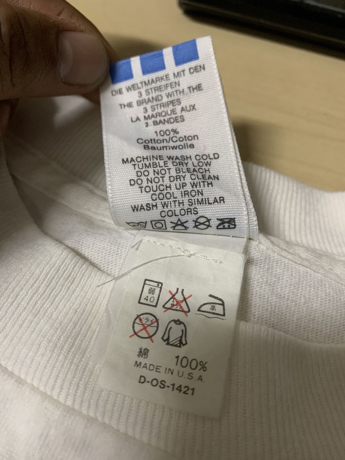 Adidas × Vintage Vintage Adidas Size US L / EU 52-54 / 3 - 7 Thumbnail