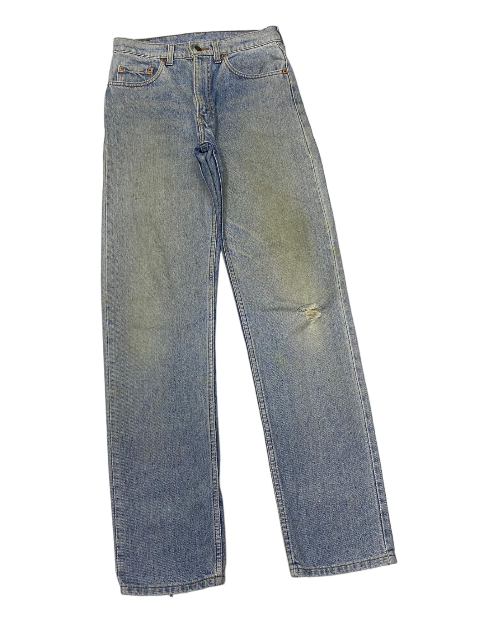 Levi's × Vintage Vintage Levis 510 Made In Usa Distressed Denim Jeans Size US 29 - 3 Thumbnail