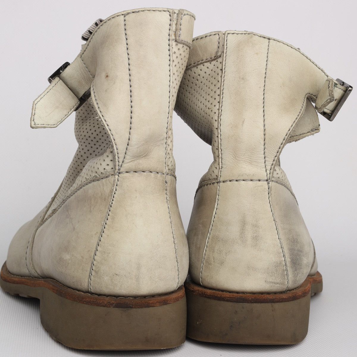 Dirk Bikkembergs Dirk Bikkembergs Vintage Ankle Boots Leather High Size US 11 / IT 41 - 8 Thumbnail