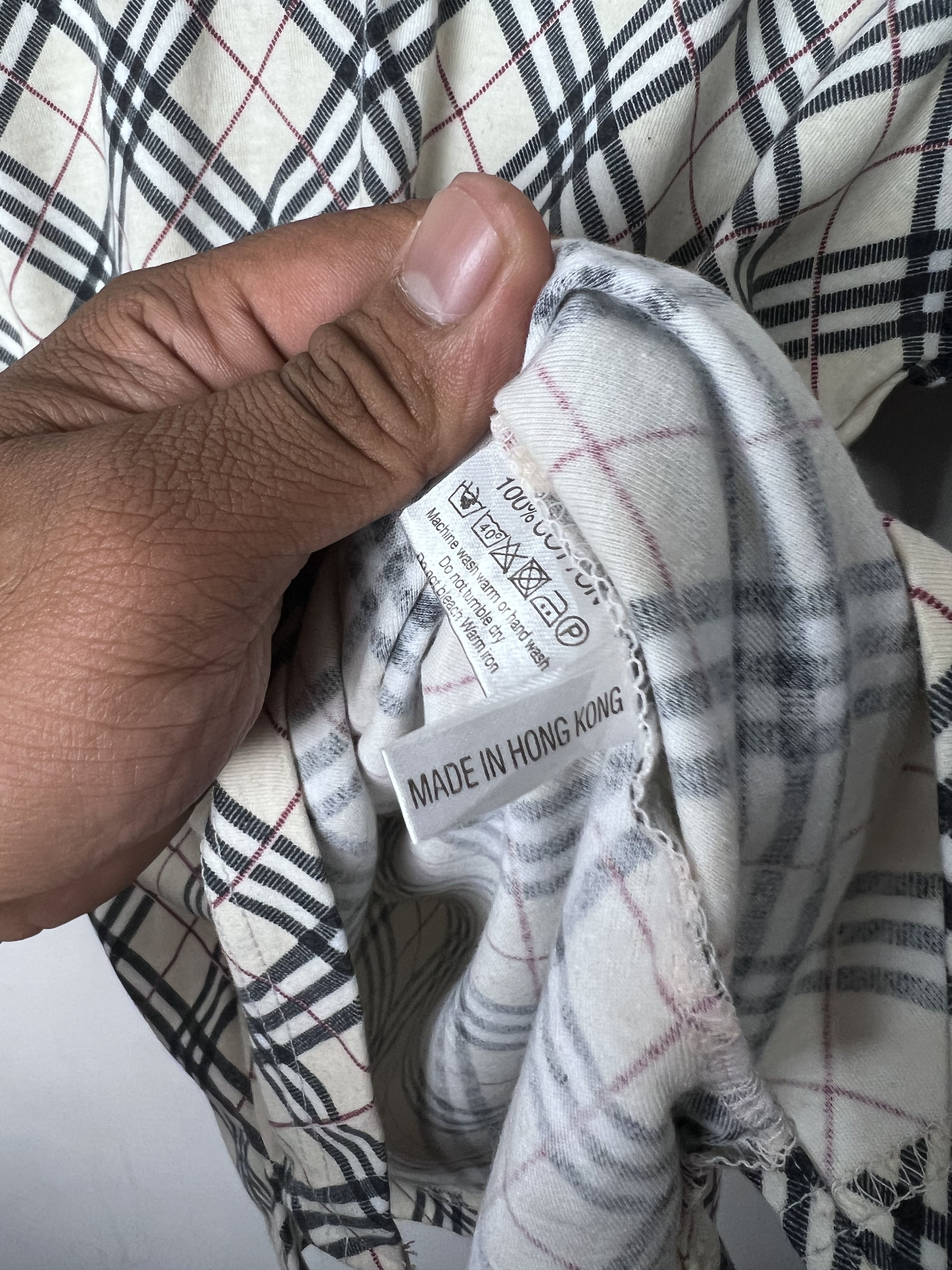 Burberry Burberry Poloshirt Plaid Size XL / US 12-14 / IT 48-50 - 5 Thumbnail