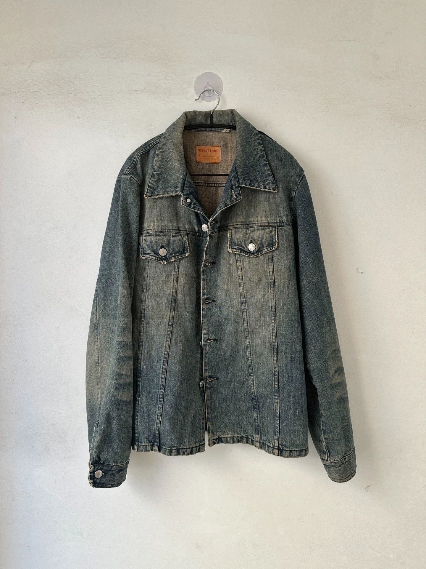 Helmut Lang Helmut Lang 1998 Rare Slim Denim Shirt Jacket Size US M / EU 48-50 / 2 - 1 Thumbnail