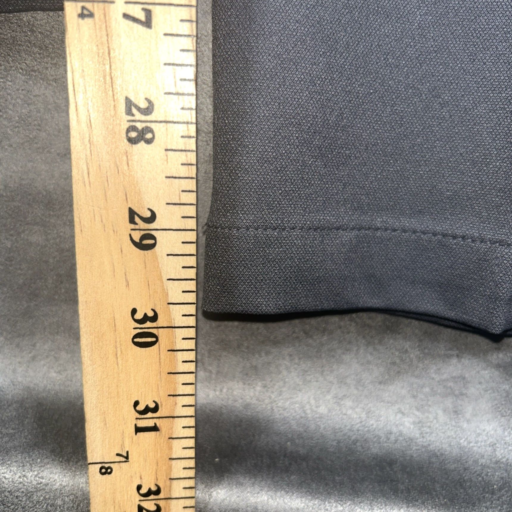 Vintage Greg Norman Pants Men 40x30 Gray Straight Performance Tech Chino Pan ts Size US 40 / EU 56 - 4 Thumbnail