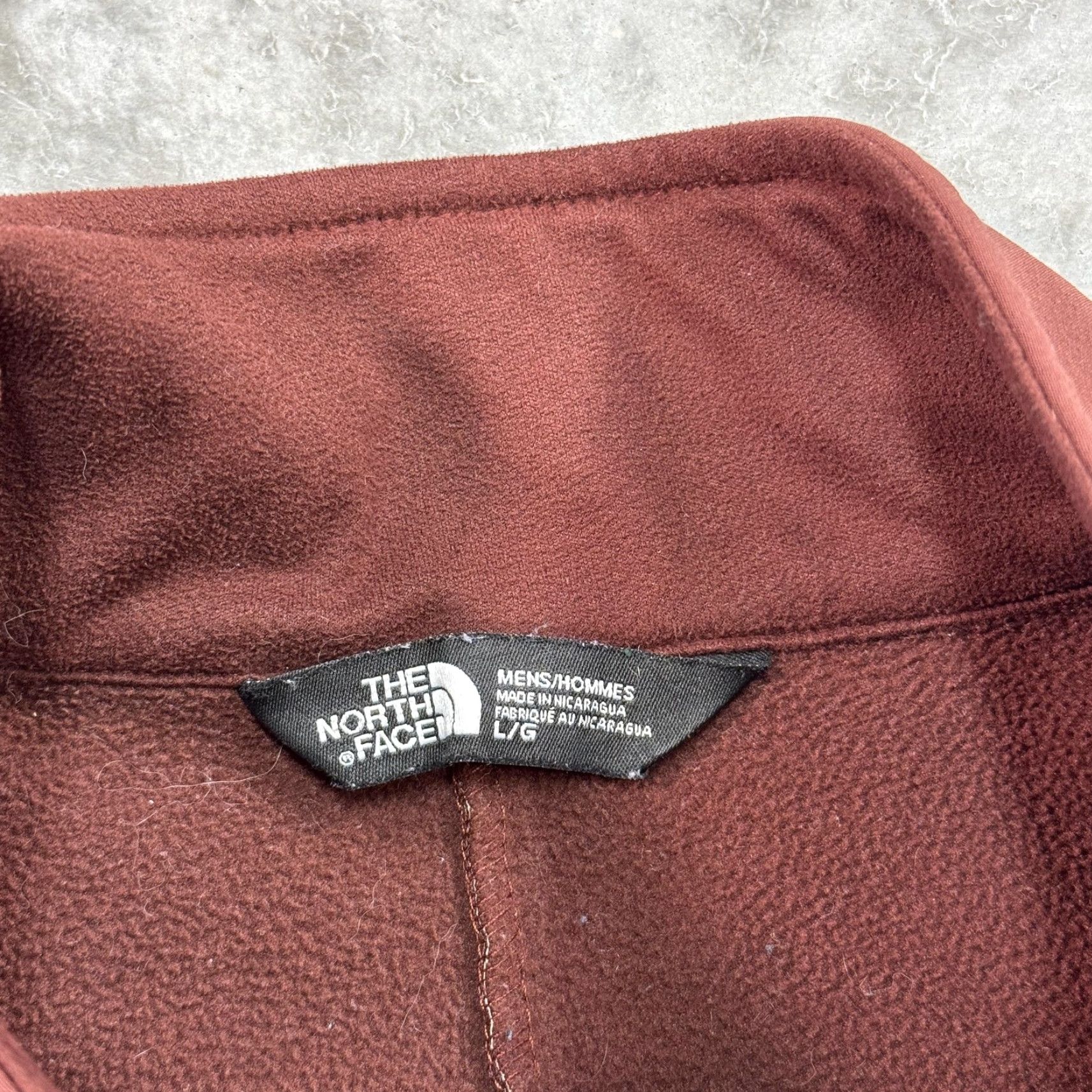 The North Face The North Face Jacket Mens Large Red Softshell Full Zip Outdoor Hiking Windbreaker Size US L / EU 52-54 / 3 - 3 Thumbnail