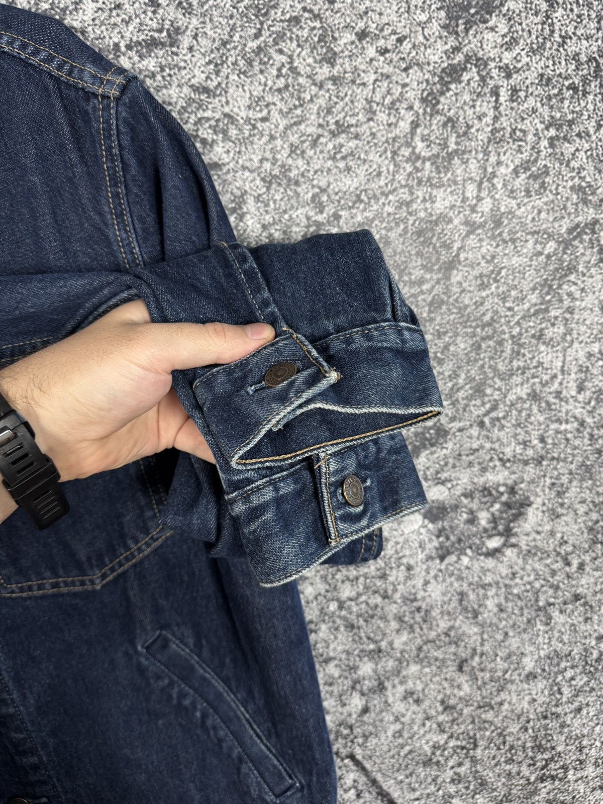 Levi's Men’s Levi’s Vintage Denim Jacket Jean Trucker 90s Size M Size US M / EU 48-50 / 2 - 10 Thumbnail