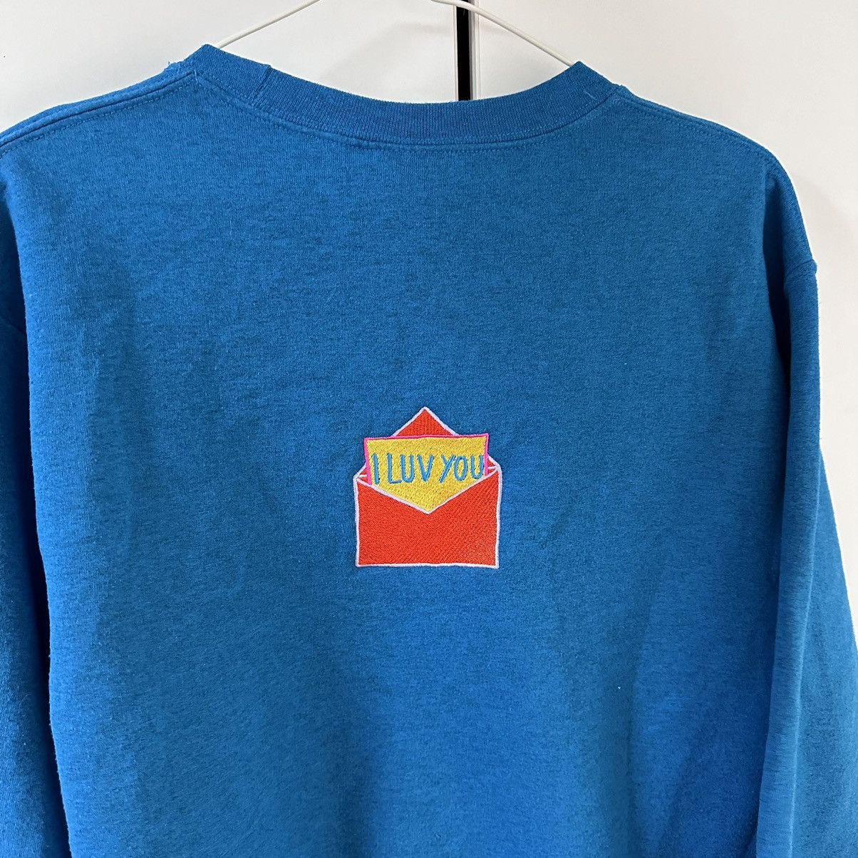 Gildan × Vintage Sweatshirt Vintage Gildan 90s Phone ☎️ Size US S / EU 44-46 / 1 - 6 Thumbnail