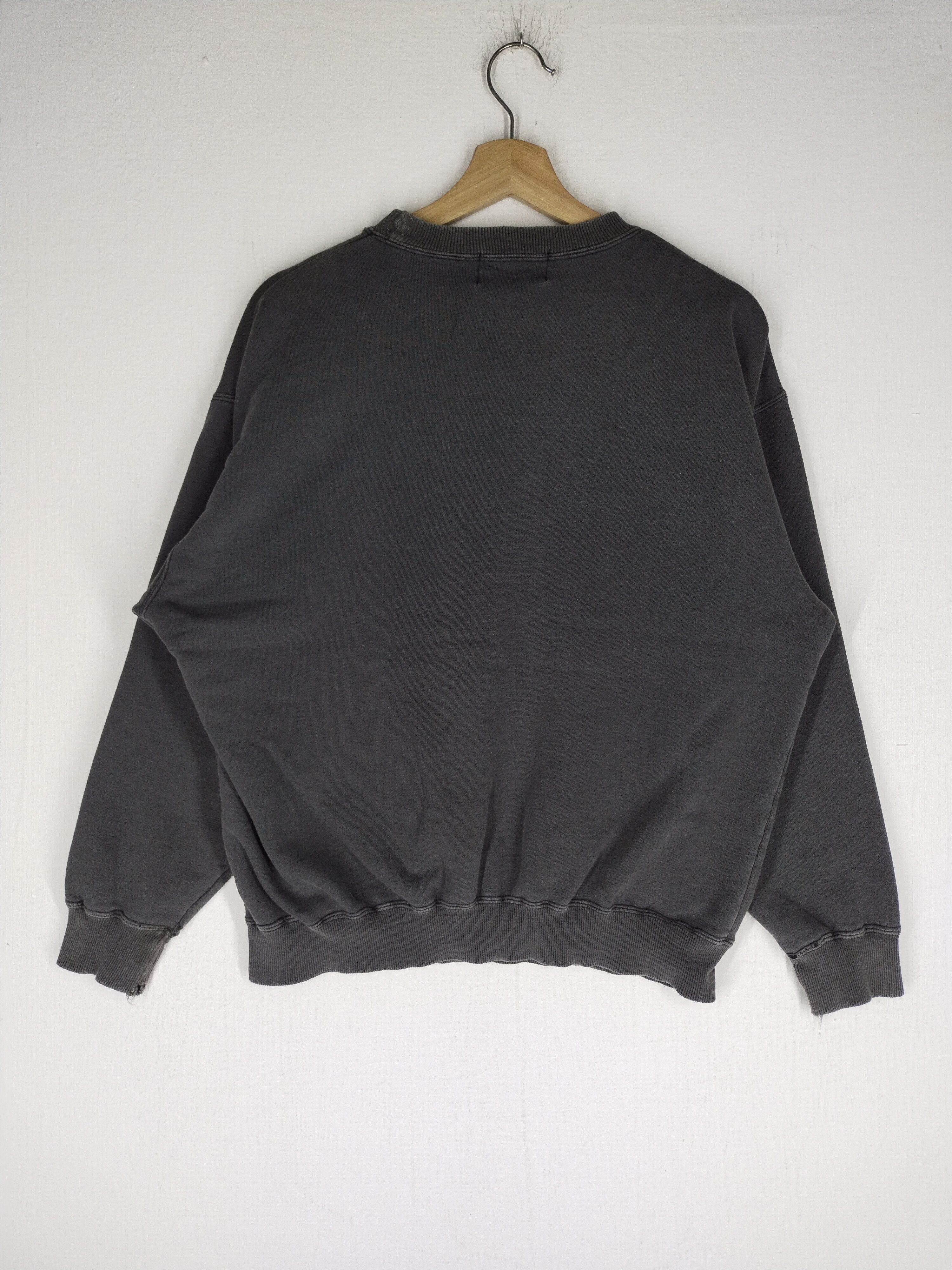 Converse × Vintage Vtg Converse Box Logo Sweatshirt Size US L / EU 52-54 / 3 - 6 Thumbnail