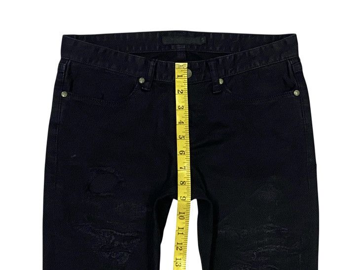 GOSTAR DE FUGA Fuga Skinny Distressed Ankle Zipper Stretchable Jeans Size 29" - 15 Thumbnail