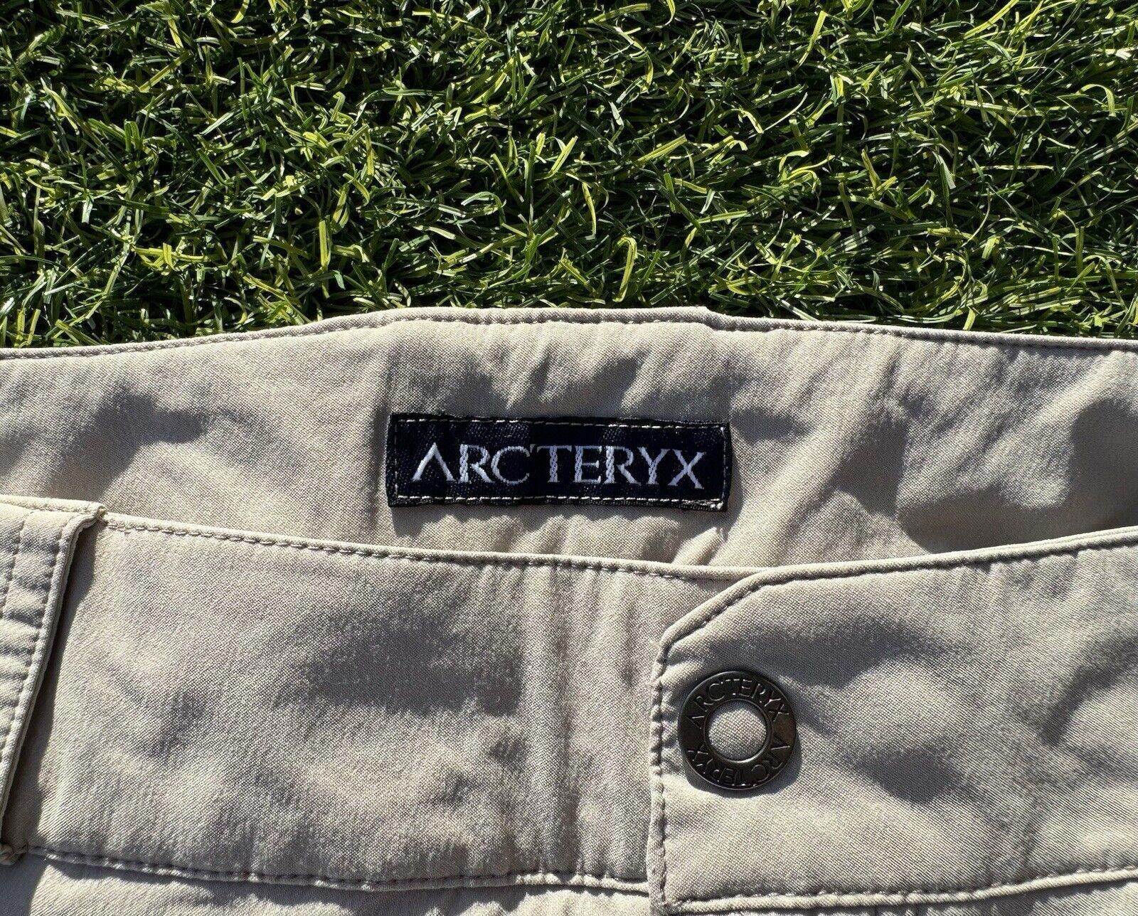 Arc'teryx Arcteryx Womens Pants Nylon Hiking Outdoors Khaki Tan sz 14 Size 36" / US 14 / IT 50 - 4 Thumbnail