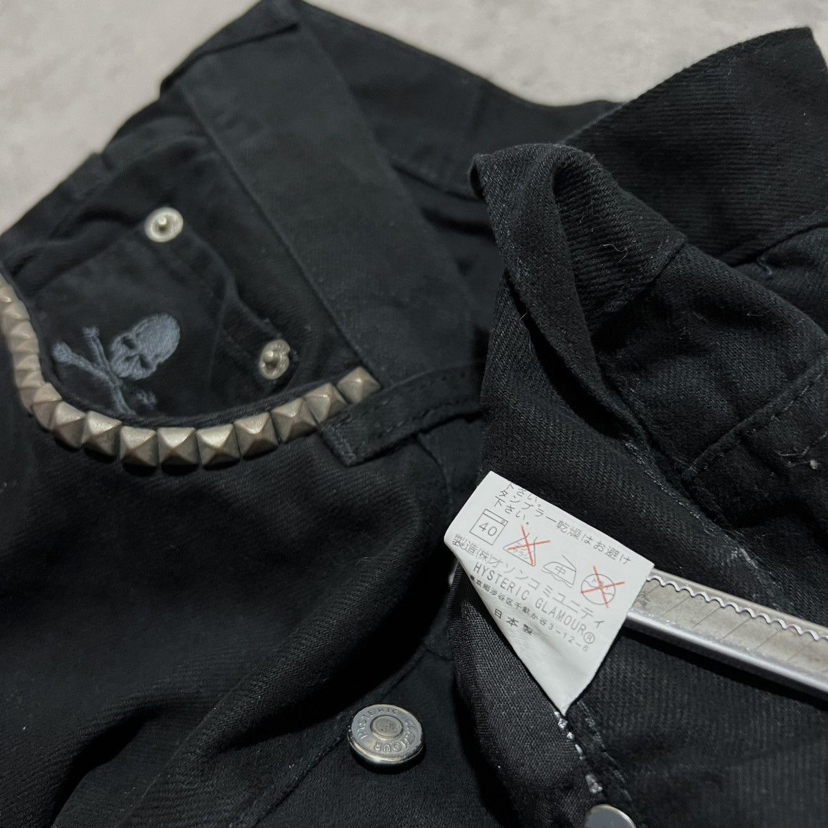 Hysteric Glamour Hysteric Glamour x Mastermind Japan Studded Jeans Size 29" - 8 Thumbnail