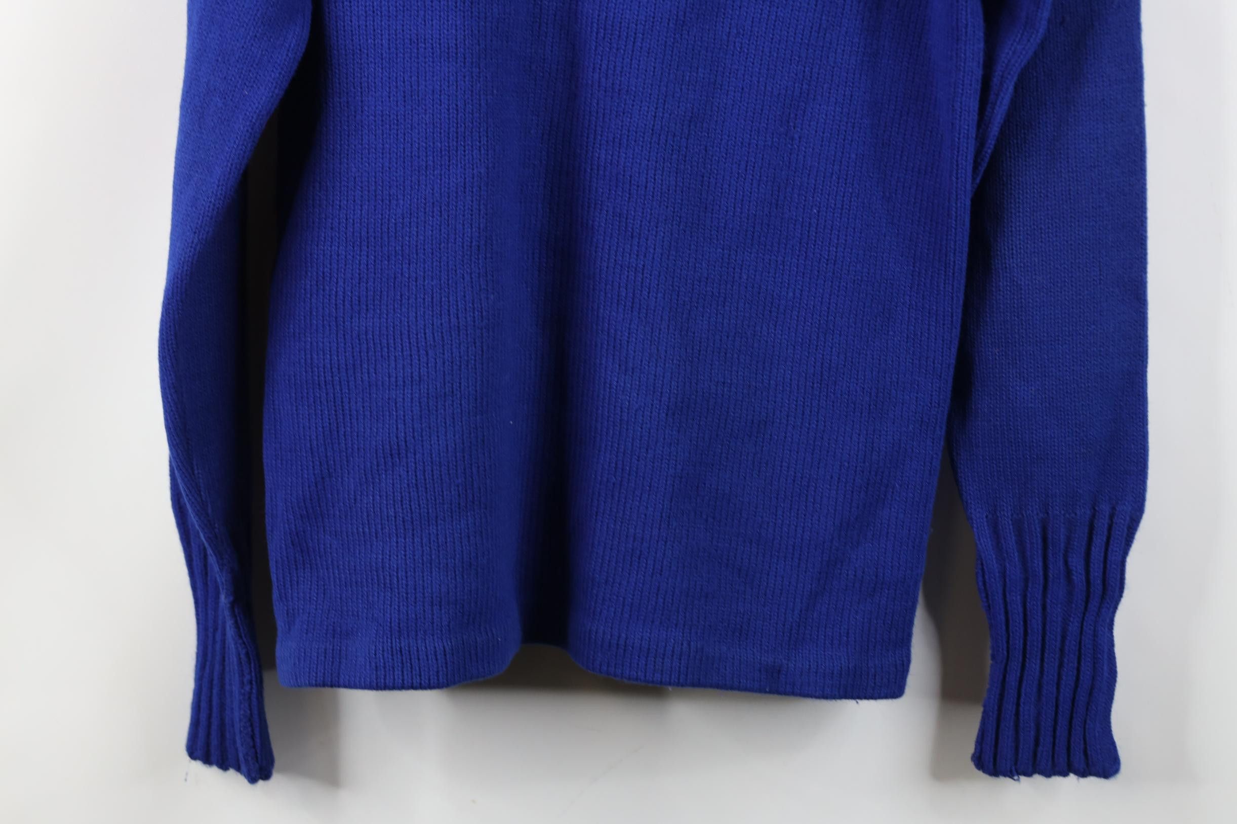 Vintage Vintage 50s 60s Knit Varsity Lettermen Cardigan Sweater USA Size US L / EU 52-54 / 3 - 15 Thumbnail