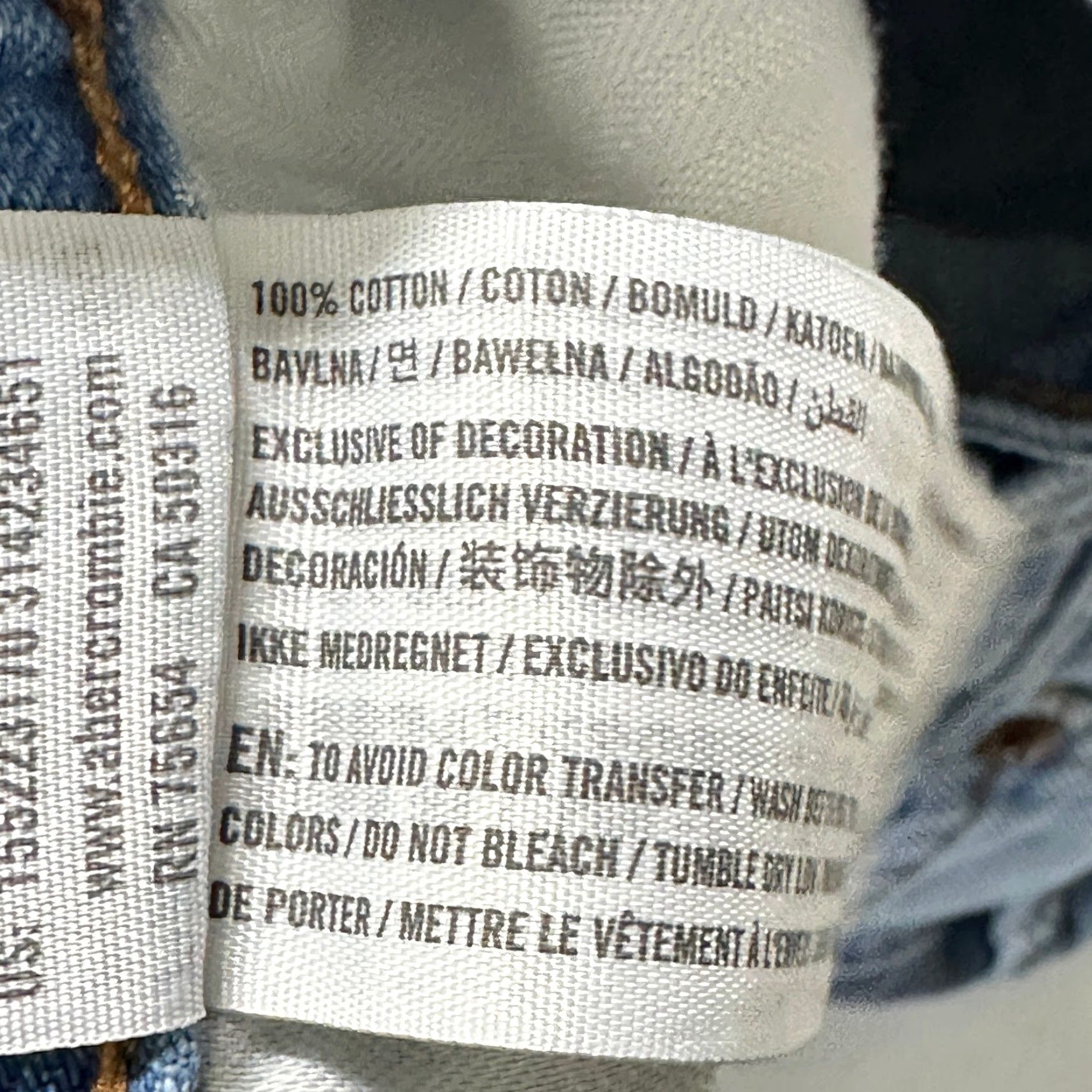 Abercrombie & Fitch Abercrombie & Fitch Jeans Women Size 10 High Rise Girlfriend Raw Hem 5-Pocket Denim Blue Size 24" / US 00 / IT 34 - 7 Thumbnail