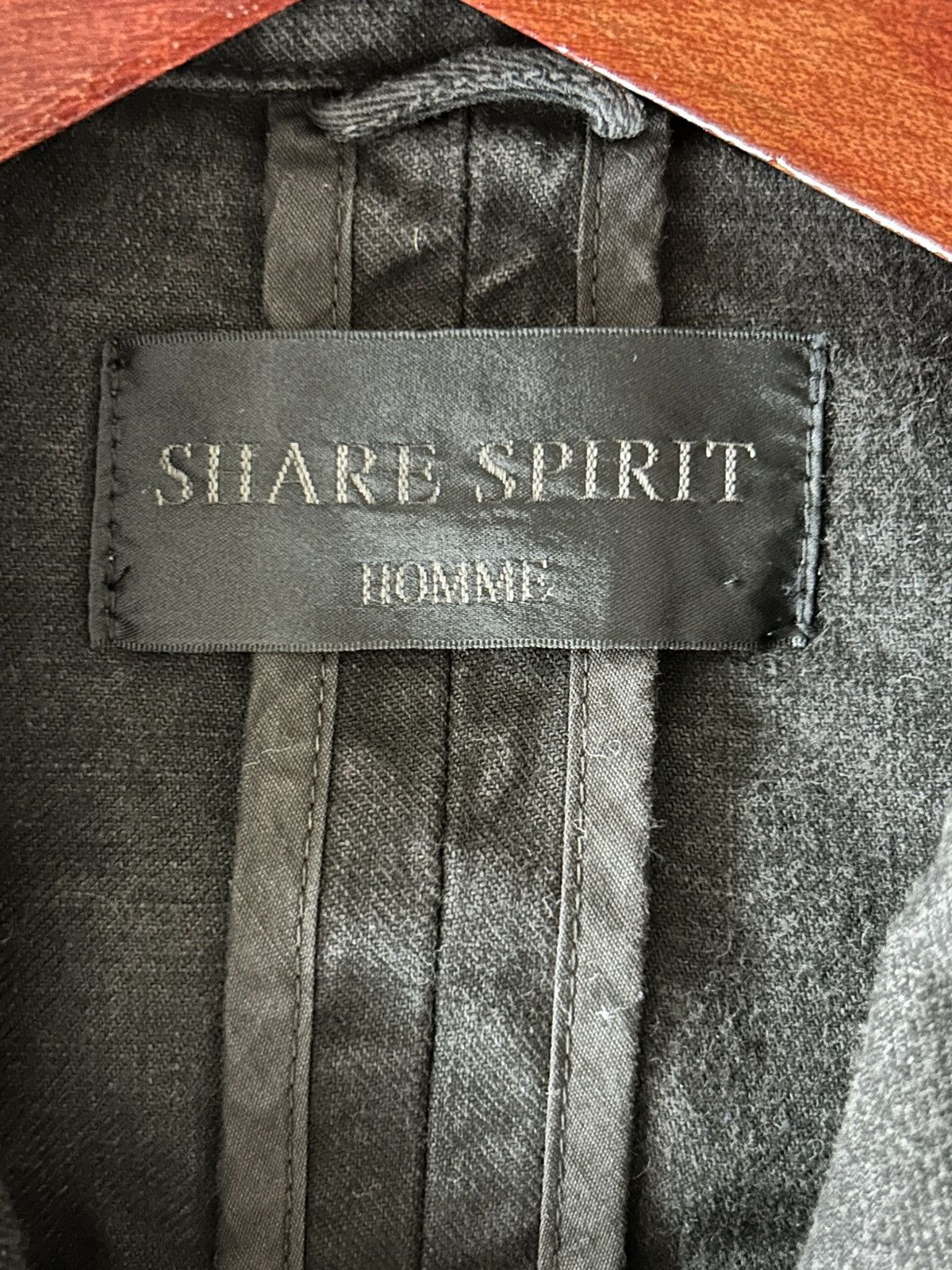 Share Spirit Homme Share Spirit Homme pig-skin patch Tailored Jacket Size US M / EU 48-50 / 2 - 6 Thumbnail