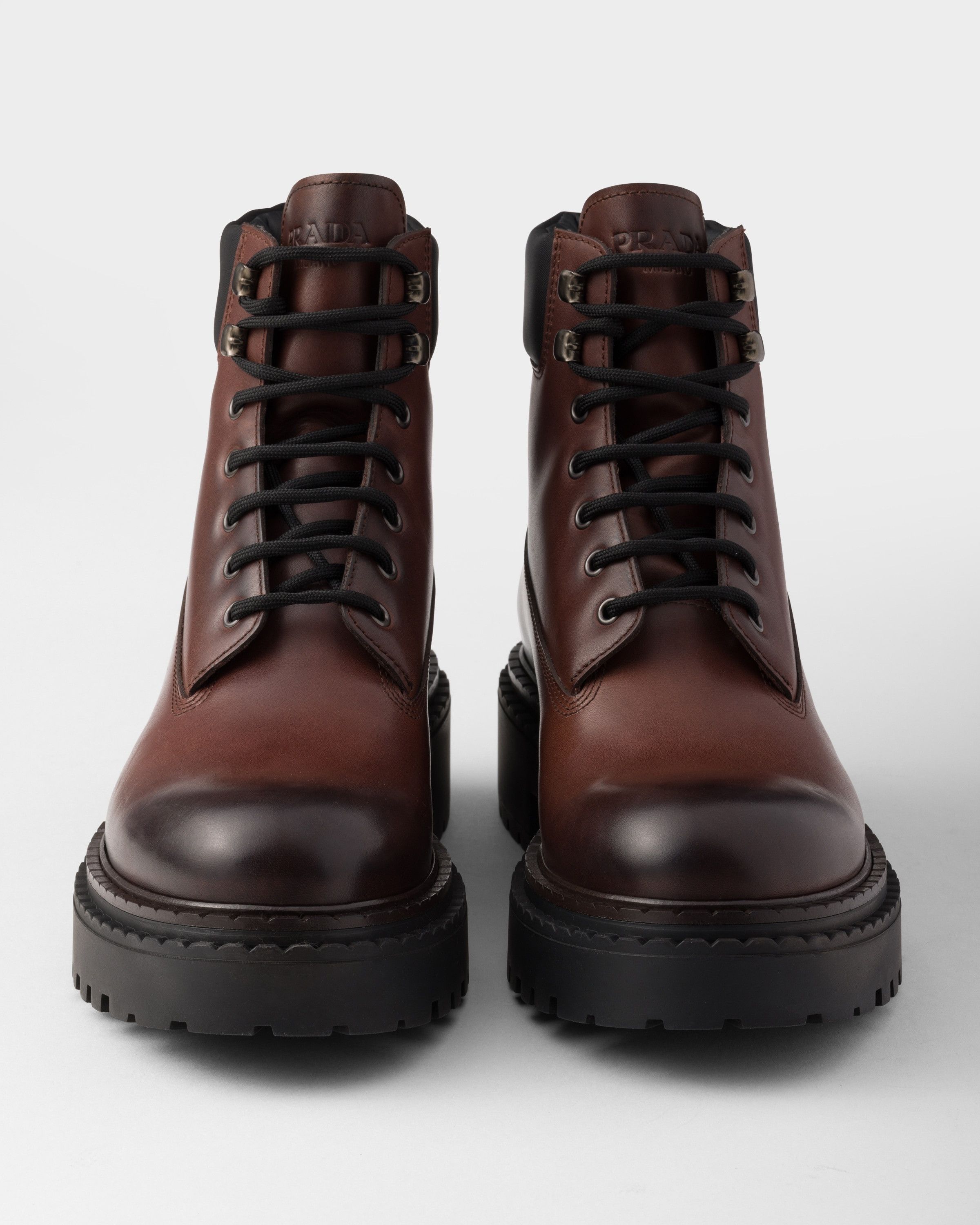 Prada o1bcso1str1025 Re-Nylon Boots in Brown Size US 10 / EU 43 - 5 Thumbnail