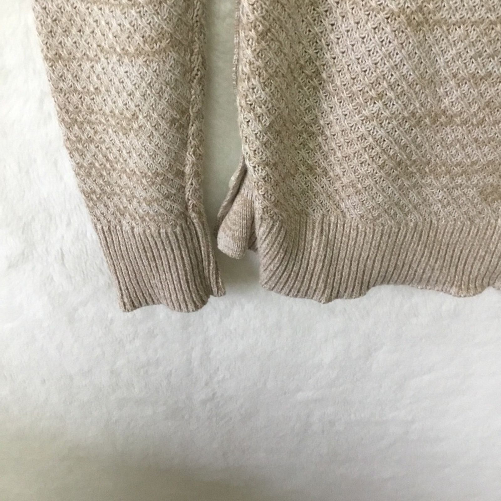 Ann Taylor Ann Taylor Light Brown Side Button Sweater Size S / US 4 / IT 40 - 10 Thumbnail
