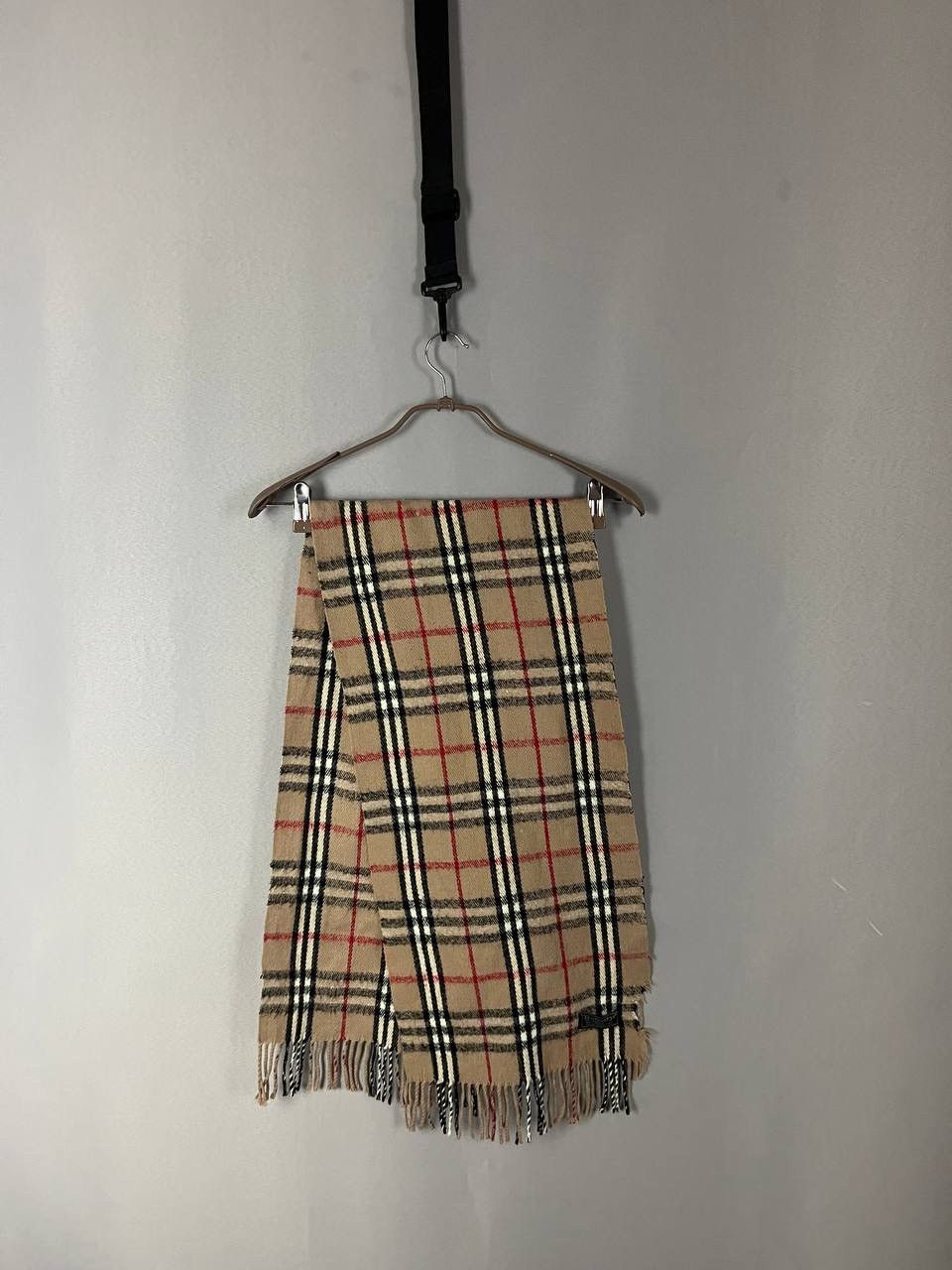 Burberry Burberry Nova Check Scarf Wool Size ONE SIZE - 1 Thumbnail