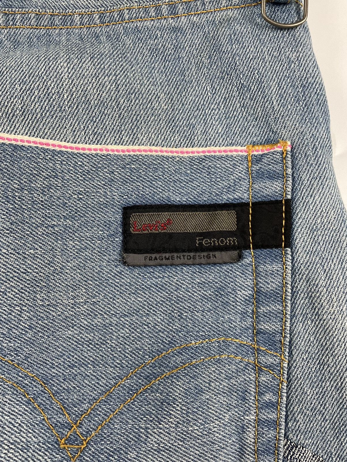 Fragment Design × Levi's Levis Fenom x Fragment F/W'09 Turquoise Package Denim Size US 32 / EU 48 - 13 Thumbnail