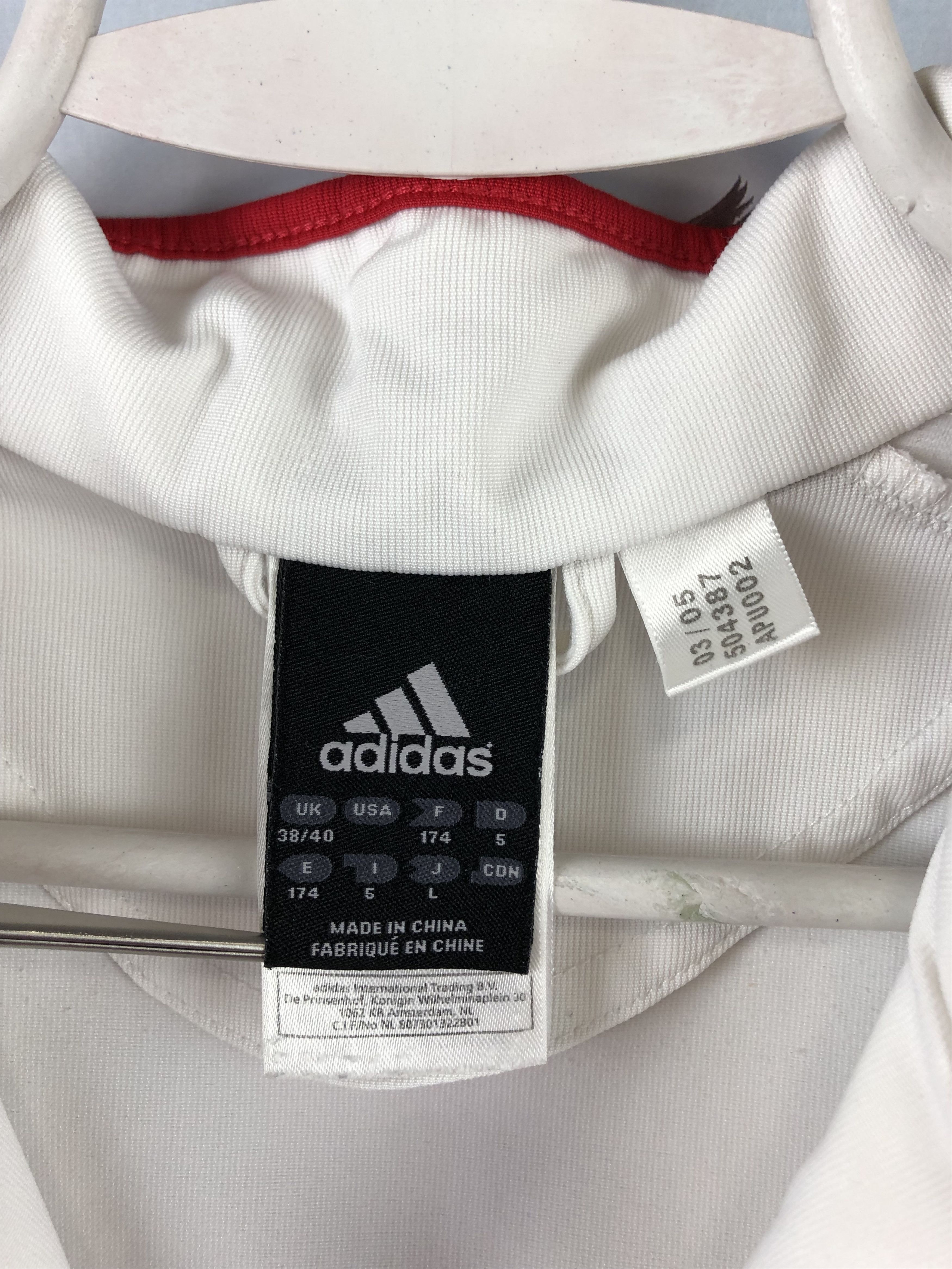 Adidas Vintage Ajax Suit Tracksuit Pants Jacket Track Soccer Size US M / EU 48-50 / 2 - 8 Thumbnail