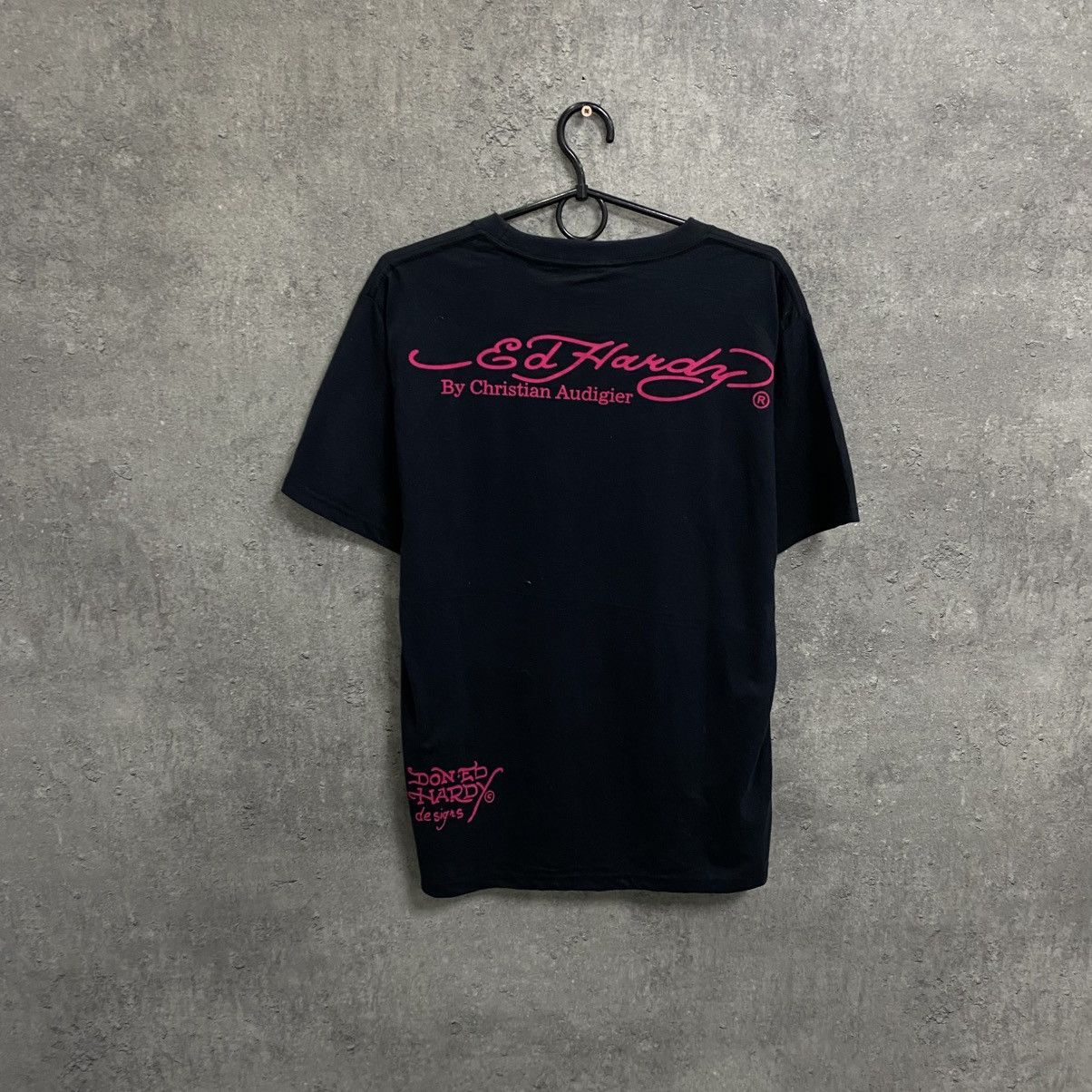 Ed Hardy Ed Hardy T-Shirt By Christian Audigier Big Logo Tee Size US L / EU 52-54 / 3 - 2 Thumbnail