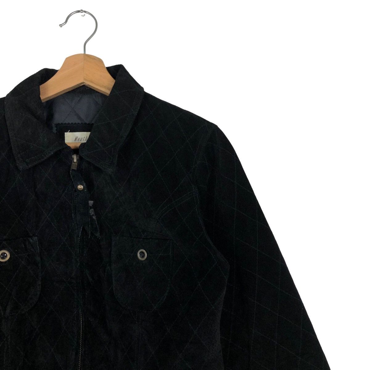 Japanese Brand 🔥Vtg Cropped Biker Leather Jacket Mouth Valley Issey Miyake Size US M / EU 48-50 / 2 - 5 Thumbnail