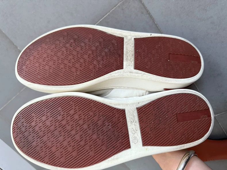 Loro Piana LORO PIANA Men's Casual Athletic Shoes with Patchwork Size US 7 / EU 40 - 7 Thumbnail
